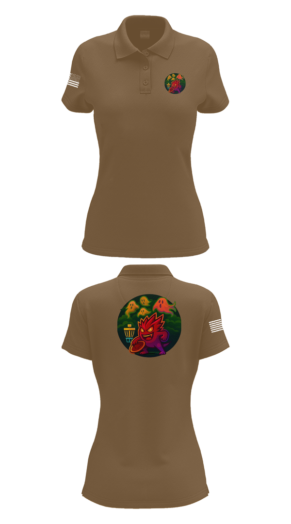 Womens Short Sleeve Performance Polo, Disc golf, Golf, Teamtime, Team time, sublimation, custom sports apparel, team uniforms, spirit wear, spiritwear, sports uniforms, custom shirts, team store, custom team store, fundraiser sports, apparel fundraiser