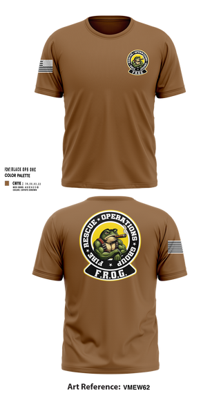 Short Sleeve Performance Shirt, Fire Rescue Operations Group, Fire Department, Teamtime, Team time, sublimation, custom sports apparel, team uniforms, spirit wear, spiritwear, sports uniforms, custom shirts, team store, custom team store, fundraiser sports, apparel fundraiser