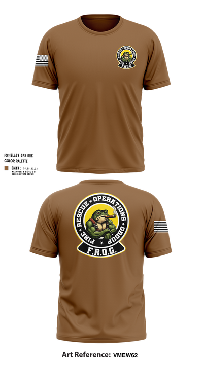 Fire Rescue Operations Group 65022293 Short Sleeve Performance Shirt - 100