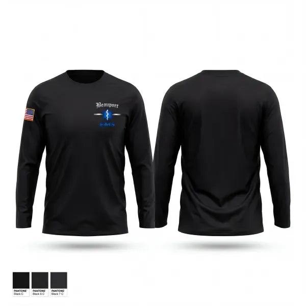 Long Sleeve Performance Shirt, Beauport Ambulance, EMS/EMT, Teamtime, Team time, sublimation, custom sports apparel, team uniforms, spirit wear, spiritwear, sports uniforms, custom shirts, team store, custom team store, fundraiser sports, apparel fundraiser