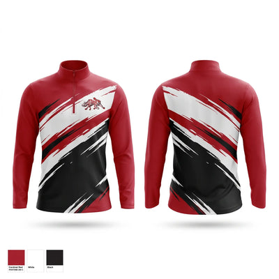 Zebras Quarter Zip Jacket - 1