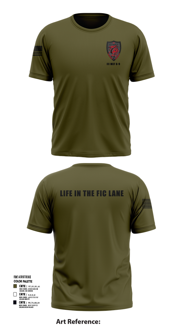Short Sleeve Performance Shirt, III MEF G-9, Marines, Teamtime, Team time, sublimation, custom sports apparel, team uniforms, spirit wear, spiritwear, sports uniforms, custom shirts, team store, custom team store, fundraiser sports, apparel fundraiser