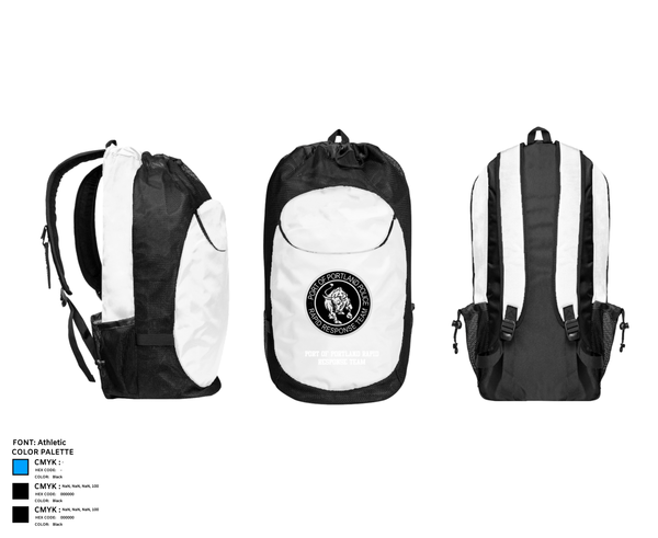 Gear Bag, Port Of Portland Rapid Response Team, Police, Teamtime, Team time, sublimation, custom sports apparel, team uniforms, spirit wear, spiritwear, sports uniforms, custom shirts, team store, custom team store, fundraiser sports, apparel fundraiser