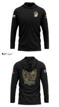 D Co, 1-501st AB Long Sleeve Hooded Sun Shirt - 11