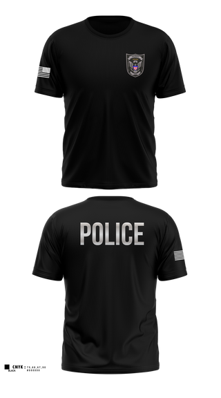 Old School Cotton Feel Shirt, PERRY POLICE DEPARTMENT, Police, Teamtime, Team time, sublimation, custom sports apparel, team uniforms, spirit wear, spiritwear, sports uniforms, custom shirts, team store, custom team store, fundraiser sports, apparel fundraiser