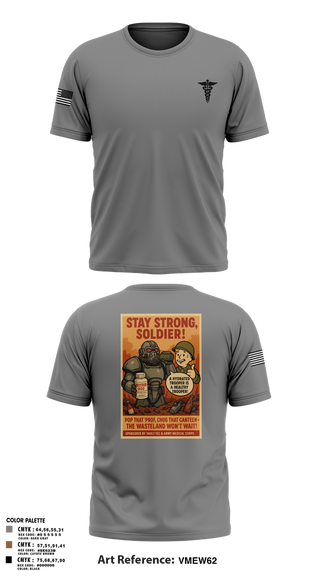 Old School Cotton Feel Shirt, 319th IEW, , Teamtime, Team time, sublimation, custom sports apparel, team uniforms, spirit wear, spiritwear, sports uniforms, custom shirts, team store, custom team store, fundraiser sports, apparel fundraiser