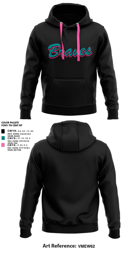 Hoodie, Salina Braves, Softball, Teamtime, Team time, sublimation, custom sports apparel, team uniforms, spirit wear, spiritwear, sports uniforms, custom shirts, team store, custom team store, fundraiser sports, apparel fundraiser