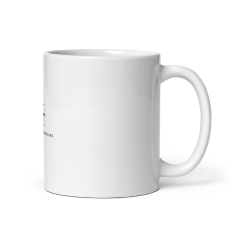 Extreme Metals and Guns 39947624 White Glossy Mug - Small