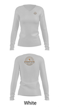 Florida Elite Builders 43612158 Women's Long Sleeve V-neck Shirt - 16
