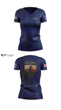 Headquarters and Distribution Company Women's Short Sleeve V-neck Shirt - 11