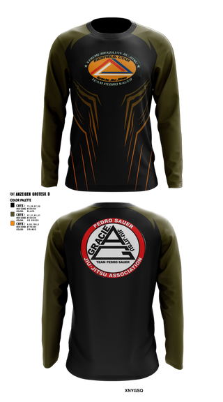 Long Sleeve Performance Shirt, Xtreme Brazilian Jiu Jitsu, , Teamtime, Team time, sublimation, custom sports apparel, team uniforms, spirit wear, spiritwear, sports uniforms, custom shirts, team store, custom team store, fundraiser sports, apparel fundraiser