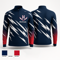 BlueStreaks 19797943 Quarter Zip Jacket - 1