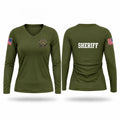 Berkeley County Sheriffs Office Women's Long Sleeve V-neck Shirt - 1