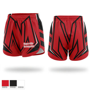 Womens Shorts, Naperville Renegades, Baseball, Teamtime, Team time, sublimation, custom sports apparel, team uniforms, spirit wear, spiritwear, sports uniforms, custom shirts, team store, custom team store, fundraiser sports, apparel fundraiser