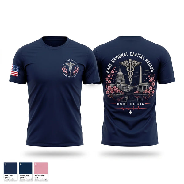 Short Sleeve Performance Shirt, Base NCR Clinic, Coast Guard, Teamtime, Team time, sublimation, custom sports apparel, team uniforms, spirit wear, spiritwear, sports uniforms, custom shirts, team store, custom team store, fundraiser sports, apparel fundraiser