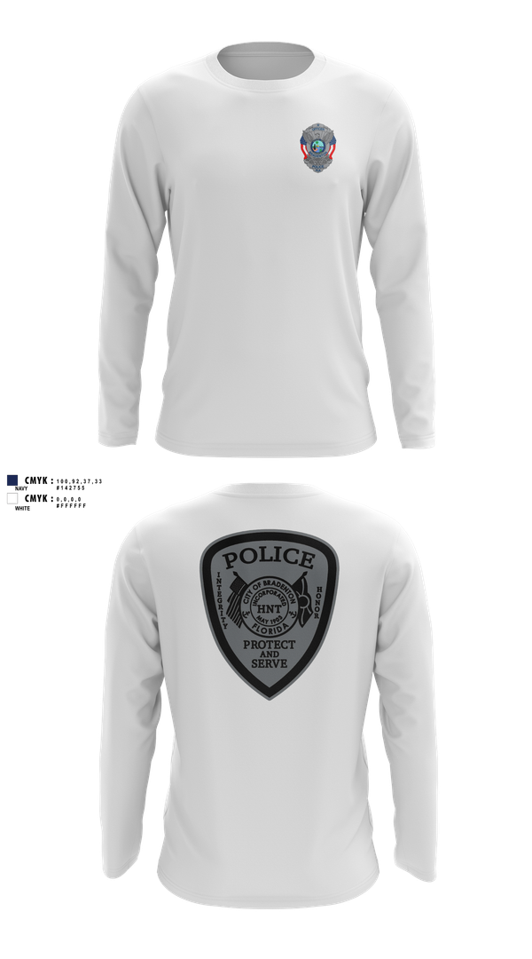 Long Sleeve Performance Shirt, Bradenton Police HNT, , Teamtime, Team time, sublimation, custom sports apparel, team uniforms, spirit wear, spiritwear, sports uniforms, custom shirts, team store, custom team store, fundraiser sports, apparel fundraiser