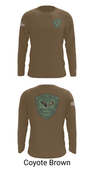 Etowah County JSOG 23168603 Long Sleeve Performance Shirt 6