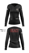 Bolingbrook Police React 5257587 Women's Long Sleeve V-neck Shirt - 100