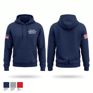 Hoodie, San Leon Volunteer Fire Department, Fire Department, Teamtime, Team time, sublimation, custom sports apparel, team uniforms, spirit wear, spiritwear, sports uniforms, custom shirts, team store, custom team store, fundraiser sports, apparel fundraiser