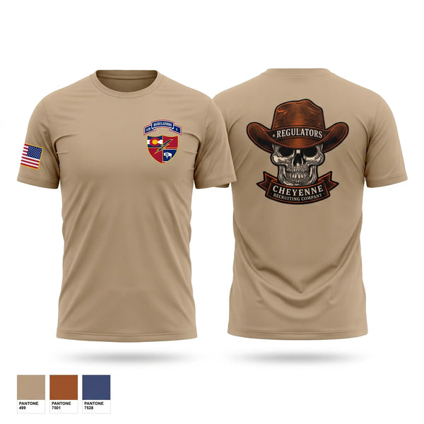 Short Sleeve Performance Shirt, Cheyenne US Army Recruiting Company, Army, Teamtime, Team time, sublimation, custom sports apparel, team uniforms, spirit wear, spiritwear, sports uniforms, custom shirts, team store, custom team store, fundraiser sports, apparel fundraiser