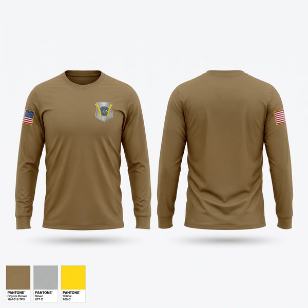 Long Sleeve Performance Shirt, 437 OSS, Air Force, Teamtime, Team time, sublimation, custom sports apparel, team uniforms, spirit wear, spiritwear, sports uniforms, custom shirts, team store, custom team store, fundraiser sports, apparel fundraiser