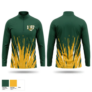 Quarter Zip Jacket, Bethel Bruins, , Teamtime, Team time, sublimation, custom sports apparel, team uniforms, spirit wear, spiritwear, sports uniforms, custom shirts, team store, custom team store, fundraiser sports, apparel fundraiser
