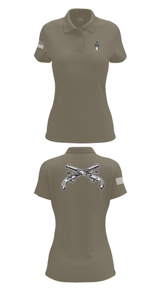 Womens Short Sleeve Performance Polo, 712th MP Co, , Teamtime, Team time, sublimation, custom sports apparel, team uniforms, spirit wear, spiritwear, sports uniforms, custom shirts, team store, custom team store, fundraiser sports, apparel fundraiser