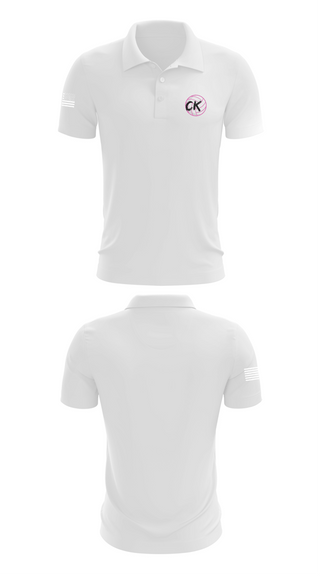 Short Sleeve Performance Polo, Club Khaos, Women's Volleyball, Teamtime, Team time, sublimation, custom sports apparel, team uniforms, spirit wear, spiritwear, sports uniforms, custom shirts, team store, custom team store, fundraiser sports, apparel fundraiser