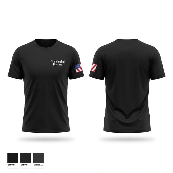 Short Sleeve Performance Shirt, Fire Marshal Division, Fire Department, Teamtime, Team time, sublimation, custom sports apparel, team uniforms, spirit wear, spiritwear, sports uniforms, custom shirts, team store, custom team store, fundraiser sports, apparel fundraiser