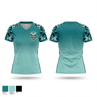 Womens Short Sleeve Vneck Shirt, Brunswick United Soccer Academy, Men's Soccer, Teamtime, Team time, sublimation, custom sports apparel, team uniforms, spirit wear, spiritwear, sports uniforms, custom shirts, team store, custom team store, fundraiser sports, apparel fundraiser