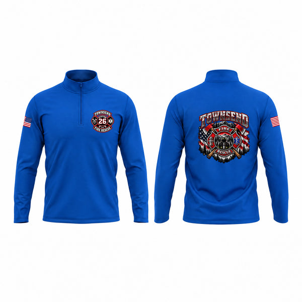 Windbreaker, Townsend, Fire Department, Teamtime, Team time, sublimation, custom sports apparel, team uniforms, spirit wear, spiritwear, sports uniforms, custom shirts, team store, custom team store, fundraiser sports, apparel fundraiser