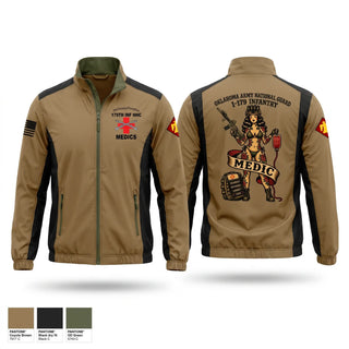 Windbreaker, 179 HHC Medics, National Guard, Teamtime, Team time, sublimation, custom sports apparel, team uniforms, spirit wear, spiritwear, sports uniforms, custom shirts, team store, custom team store, fundraiser sports, apparel fundraiser