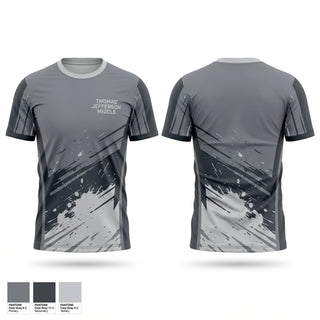 Short Sleeve Performance Shirt, Thomas Jefferson Middle, Women's Basketball, Teamtime, Team time, sublimation, custom sports apparel, team uniforms, spirit wear, spiritwear, sports uniforms, custom shirts, team store, custom team store, fundraiser sports, apparel fundraiser
