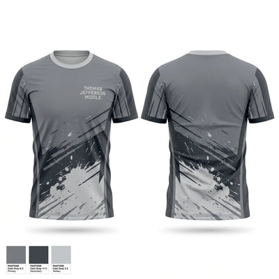 Thomas Jefferson Middle 45162196 Short Sleeve Performance Shirt - 1