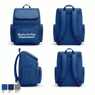 Gear Bag, Santa Fe Fire Department, Fire Department, Teamtime, Team time, sublimation, custom sports apparel, team uniforms, spirit wear, spiritwear, sports uniforms, custom shirts, team store, custom team store, fundraiser sports, apparel fundraiser