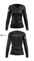 Club D7FR 54922030 Women's Long Sleeve V-neck Shirt - 2