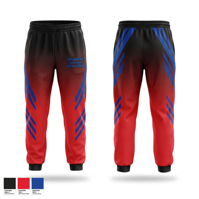 Midwest Xtreme Wrestling Sweatpants - 1