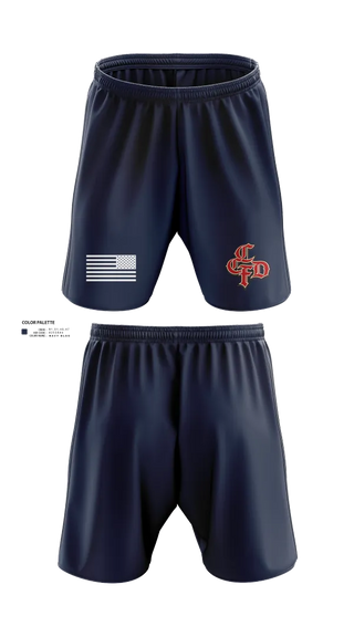 Athletic Shorts With Pockets, Cy Creek Fire 23, Fire Department, Teamtime, Team time, sublimation, custom sports apparel, team uniforms, spirit wear, spiritwear, sports uniforms, custom shirts, team store, custom team store, fundraiser sports, apparel fundraiser