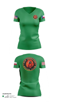 San Fernando Boxing Club 92427997 Women's Short Sleeve V-neck Shirt - 51 (1)