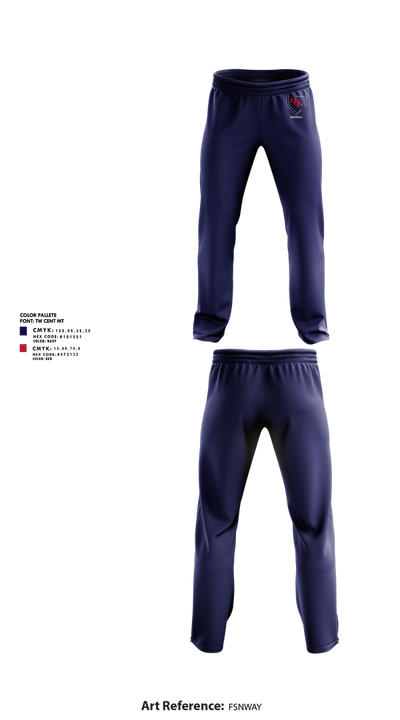 BHP Baseball 6198645 Sweatpants - 1