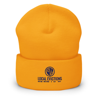 Local Evictions LLC Cuffed Beanie | Yupoong 1501KC