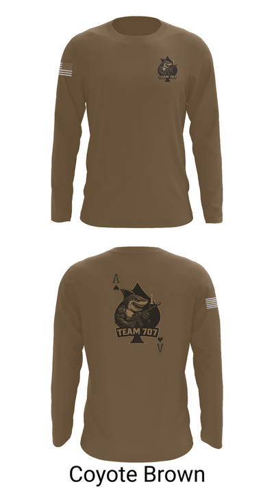 MESG1 TEAM 707 61403527 Long Sleeve Performance Shirt 6