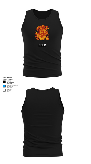 Tank Top, BEER, Marines, Teamtime, Team time, sublimation, custom sports apparel, team uniforms, spirit wear, spiritwear, sports uniforms, custom shirts, team store, custom team store, fundraiser sports, apparel fundraiser