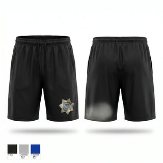 Athletic Shorts With Pockets, Thayer County Sheriff, Police, Teamtime, Team time, sublimation, custom sports apparel, team uniforms, spirit wear, spiritwear, sports uniforms, custom shirts, team store, custom team store, fundraiser sports, apparel fundraiser