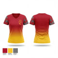 Arizona Christian University Track & Field 16486374 Women's Short Sleeve V-neck Shirt - 1