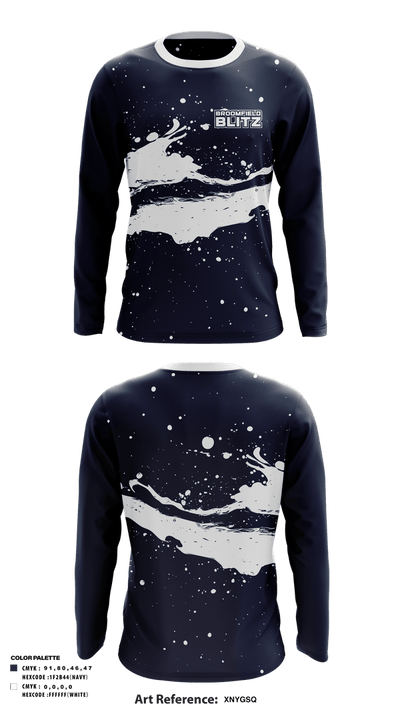 Broomfield Blitz 29929626 Long Sleeve Performance Shirt 1