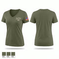 Isle of Wight Sheriff’s Office SRT Women's Short Sleeve V-neck Shirt - 1