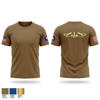 Short Sleeve Performance Shirt, USS WYOMING, Navy, Teamtime, Team time, sublimation, custom sports apparel, team uniforms, spirit wear, spiritwear, sports uniforms, custom shirts, team store, custom team store, fundraiser sports, apparel fundraiser