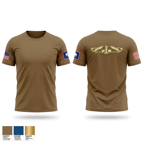 Short Sleeve Performance Shirt, USS WYOMING, Navy, Teamtime, Team time, sublimation, custom sports apparel, team uniforms, spirit wear, spiritwear, sports uniforms, custom shirts, team store, custom team store, fundraiser sports, apparel fundraiser