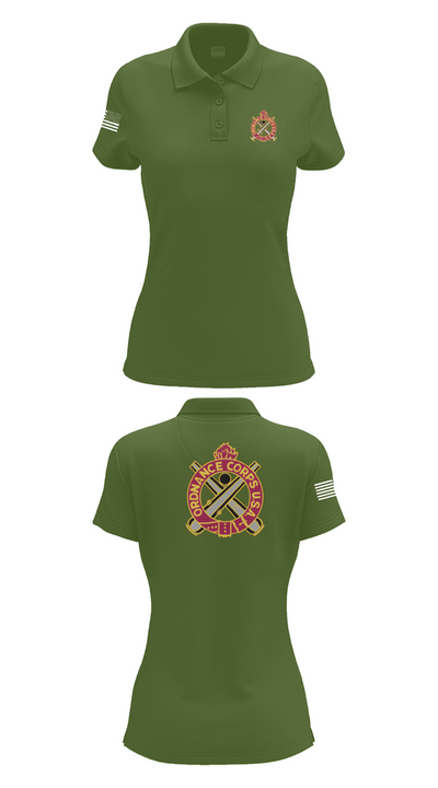 H Co 1-66 37494476 Women's Short Sleeve Performance Polo  - 55